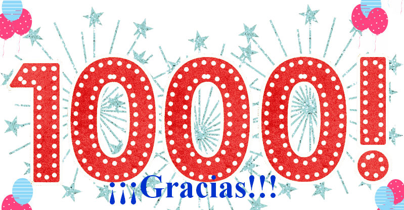 1000 Gracias!!! | De Lunares y Pañales